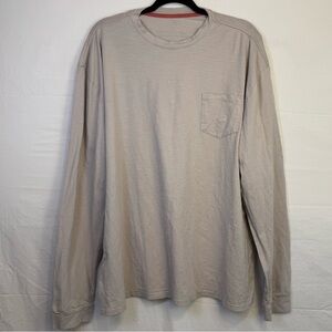 Properly Tied Men's tan Long Sleeve Shirt Size 2XL